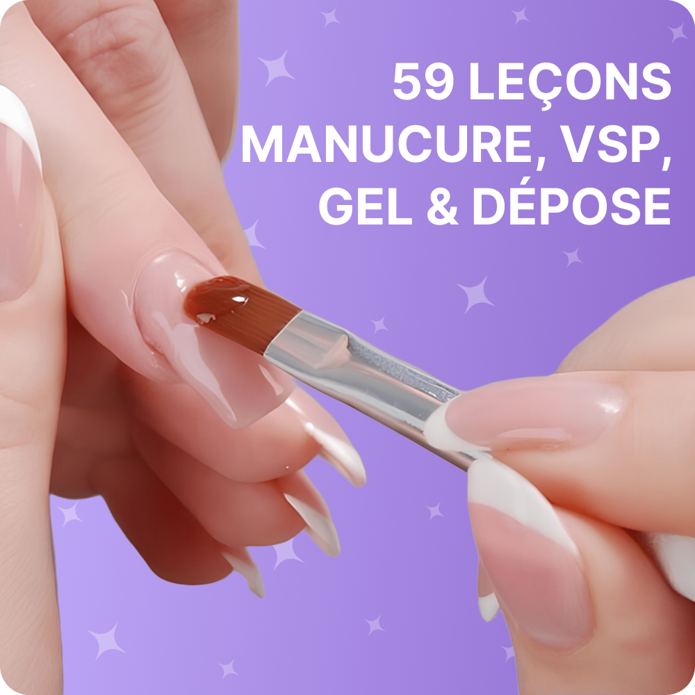 59 LEÇONS MANUCURE, VSP, GEL et DÉPOSE