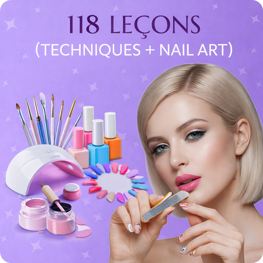 118 LEÇONS NAIL ART & MANUCURE